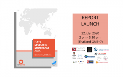 The report launch “Hate Speech in Southeast Asia: New Forms, Old Rules”