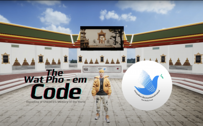 เดอะ วัดโพธิ์เอ้ม โค้ด ถอดรหัสโคลงกลบทมรดกโลกสู่สากลบนจักรวาลเสมือน