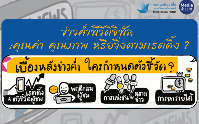 รายงานฉบับย่อ การศึกษารายการข่าวค่ำทีวีดิจิทัล 9 ช่องกับทิศทางของการกำหนดวาระข่าวสารและการประเมินคุณภาพข่าว